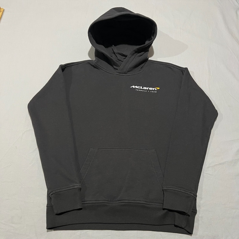McLaren Formula 1 Team Boys There Is No Finish Line Pullover Hoodie Size 11/12